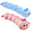 2Pièces Jouets Animaux Chenille Remontable En ABS 7