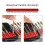 Drill Bit Case Impacts Resistant Plastic Tool Organizers Holder With Removable Trays For Construction Site Garage 6