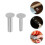 14Pairs Silver Cutlery Repair Rivets for and Kitchen Tools 11