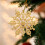 Christmas Snowflake Ornament Silver Plastic 36 pcs 5