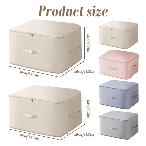 Vacuum Storage Bags for Comforters Blankets Clothes 4 Pack 2