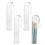 8 Pack Extendable Plastic Paint Brush Case, Clear Long Paint Brush Holder Tube, Storage Pencil Container 2