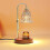 Electric Candle Warmer Lamp with Timer, Adjustable Height & Dimmable, Compatible with Jar Candles, Includes 2 Bulbs 8