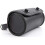 Motorcycle Fork Bag PU Leather Handlebar Tool Pouch Sissy Bar Roll Storage Bag Saddle Bag with 2 Straps, Universal 3