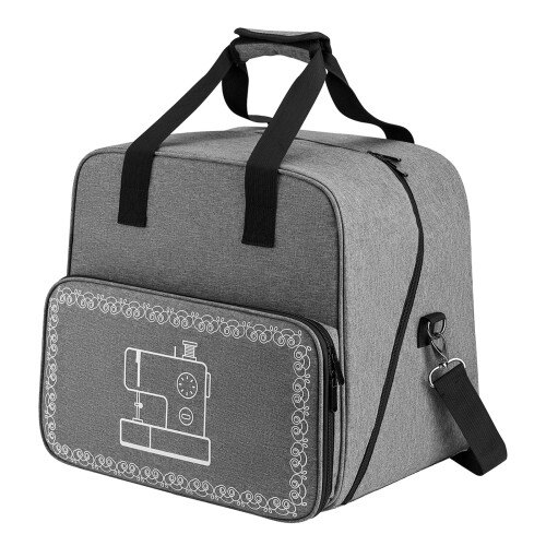 Sewing Machine Cover Protective Carry Case Bag with Storage s Portable 1