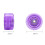8 Pack 32 x 58mm 82A Roller Skate Wheels with Bearing,with Multi-Function Skateboard Roller Skating Accessories 6