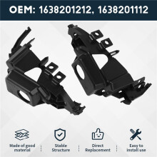 2Pcs Front Left+Right Fog Light Trim Fog Lamp Bracket for W163 ML320 ML500 ML350 02-05 1638201212,1638201112