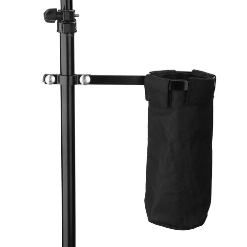 Oxford Cloth Drum Stick Holder Container Black for Musical Instruments 2