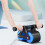 Springback Wheels Roller Abdominal Exerciser Push‑Up Training Mute Fitness Equipment 4