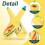 Flair Bartender Bartending Practice Bar Pub Bottle Wine Cocktail Shaker - Yellow 5