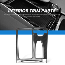 Carbon Fiber Interior Central Control Panel Trim Cover for  C Class W204 2007-2013 RHD