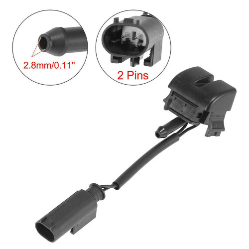 For  E46 323I 325I 328I Windshield Washer Nozzle 61668374365 1