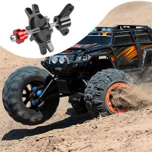 Neues CNC Metallisch Reifen Montage / Demontage Hilfs Werkzeug für 1/10 RC Crawler Auto 1,9 2,2 Zoll Perlenverschluss Rad,Schwarz