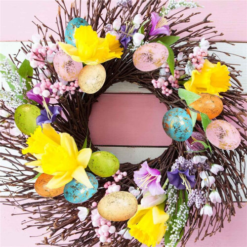60 Pcs 6 Colors Foam Easter Eggs Pastel Easter Eggs Decorations Gold Easter Eggs Decorative Gold Speckled Eggs