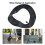 Câmara de ar de 10 polegadas (10x2,125) para patinete elétrico Ninebot F20/F25/F30/F40 (1 unidade) 5