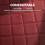 PU Leather Car Armrest Box Mat Universal Comfortable Wrist 4