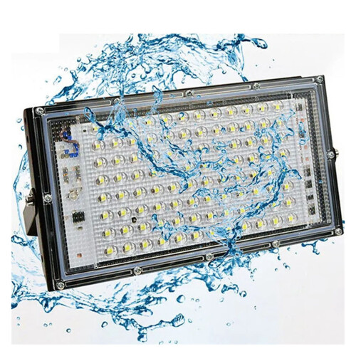 τεμάχια προβολέας LED 50W 100W εξωτερικού χώρου, αδιάβροχος προβολέας, προβολέας IP65, 2