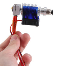 V6 Versie 3D-Printer Extrusiekop Mondstukkit Printkop voor 24V 40W V6 Kit Afstandsbediening 1,75 / 0,4 mm Accessoires