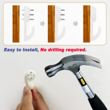 Beton-Wandhaken, Nahtloser Haken für Holz/Gips/Gips/Harte Wände, zum Aufhängen Von Bildern, Kunstwerken und Uhren
