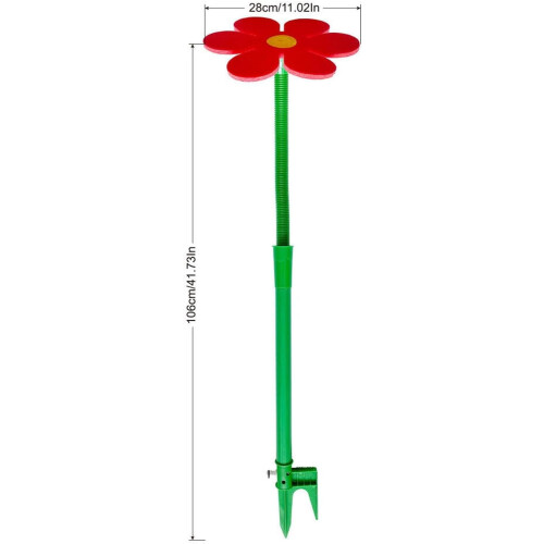 Cachorro Aspersor Crazy Daisy, Conjunto Cachorro Daisy para Pátio e Jardim 1