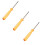 T8 Torx Screwdriver 3 Pack, Orange Precision Screwdriver for Macbook Controller Repair, Electronic Device Opening Tool Kit 2