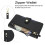 Θήκη Google Pixel9Pro/9Wallet – Δερμάτινη θήκη PU με θήκη για κάρτες, τσέπη με φερμουάρ, 6