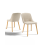 (Beige, Set of 2) Goeurvant Dining Chairs 3