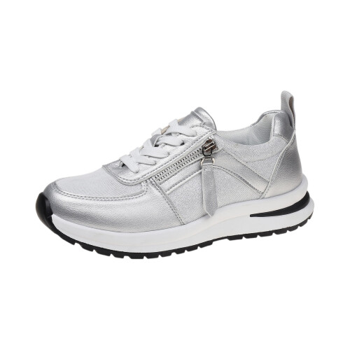 Γυναικεία Παπούτσια Τένις με Πλατφόρμα Willtoo – Slip-On από Καμβά, Κρυφό Τακούνι, 1