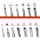 Carburetor Screwdriver Adjustment Cleaning Brush Tool Set Kit for 2-Cycle Small Engine Trimmer Weedeater Chainsaw 2