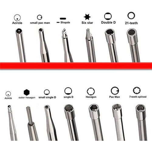Carburetor Screwdriver Adjustment Cleaning Brush Tool Set Kit for 2-Cycle Small Engine Trimmer Weedeater Chainsaw 1