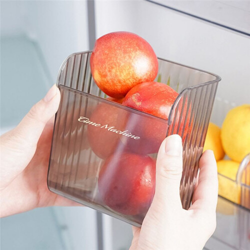 3Pcs Refrigerator Drawer Plastic Clear Fridge Organizer Rack Holder Kitchen Fruit Food Storage Box Kitchen Accessories 1