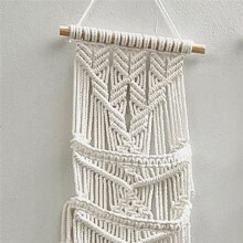Cap Hanger-Boho Makramee Cap Holder Wall Hat Organizer für Baseball Cap Holder über Door, Hat Rack für Wall, Cap RackB