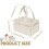 Diaper Organizer Basket Corduroy 1 Pack 2