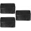 3Pièces Couvre Moniteur Ordinateur Desktop Noir Anti-Poussière 7