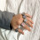 Ring Watch Quartz Analog Round Elastic Love Watch 2