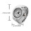 Ring Watch Quartz Analog Round Elastic Love Watch 3