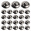 1Ensemble Perles De En Au Carbone Argenté Pour Bijoux 1