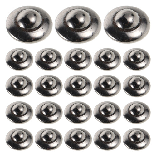 1Ensemble Perles De En Au Carbone Argenté Pour Bijoux