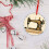 Vintage Sewing Machine Ornament Crystal Glass 1pc 8