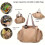 Ekon Essential Tote Bag 3-in-1 Convertible Backpack met 15 2