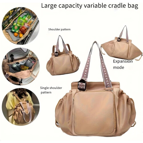 Ekon Essential Tote Bag 3-in-1 Convertible Backpack met 15 1