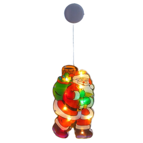 Snowman Christmas Window Light Decoration with Suction Cups 1