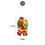 Snowman Christmas Window Light Decoration with Suction Cups 3