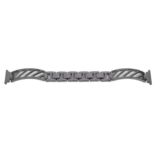 Fitbit Charge3Band i rustfrit stål, elegant modedesign, let og holdbart, vandafvisende, hudvenligt
