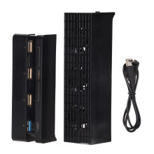 Radiateur pour PlayStation 4 Slim, hub USB à quatre ports pour des solutions de refroidissement et de charge pratiques