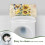 Κάλυμμα δεξαμενής τουαλέτας Butterfly Sunflower – Πλενόμενο, Universal, Συμβατό με τις 4