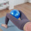 Μπάλα γιόγκα Pilates, μικρή μπάλα άσκησης 10 ιντσών για ανάμεσα στα γόνατα, μίνι μπάλα 4