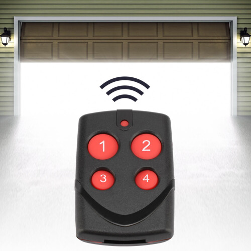 Advanced Universal Garage Door Opener, Security+2.0Technology Keychain Remote Control, Multi-Frequency Compatibility, Easy-to-Program For Smooth 1