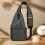 Μικρή τσάντα Sling, τσάντες στήθους crossbody, σακίδιο πλάτης Oxford Daypack με υποδοχή 2