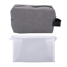 Travel Toiletry Bag, Set Of2Pcs Water Resistant Cosmetics And Toiletries Organizer With Carry-On Belt, Multi-functional And Fashion Design, Perfect